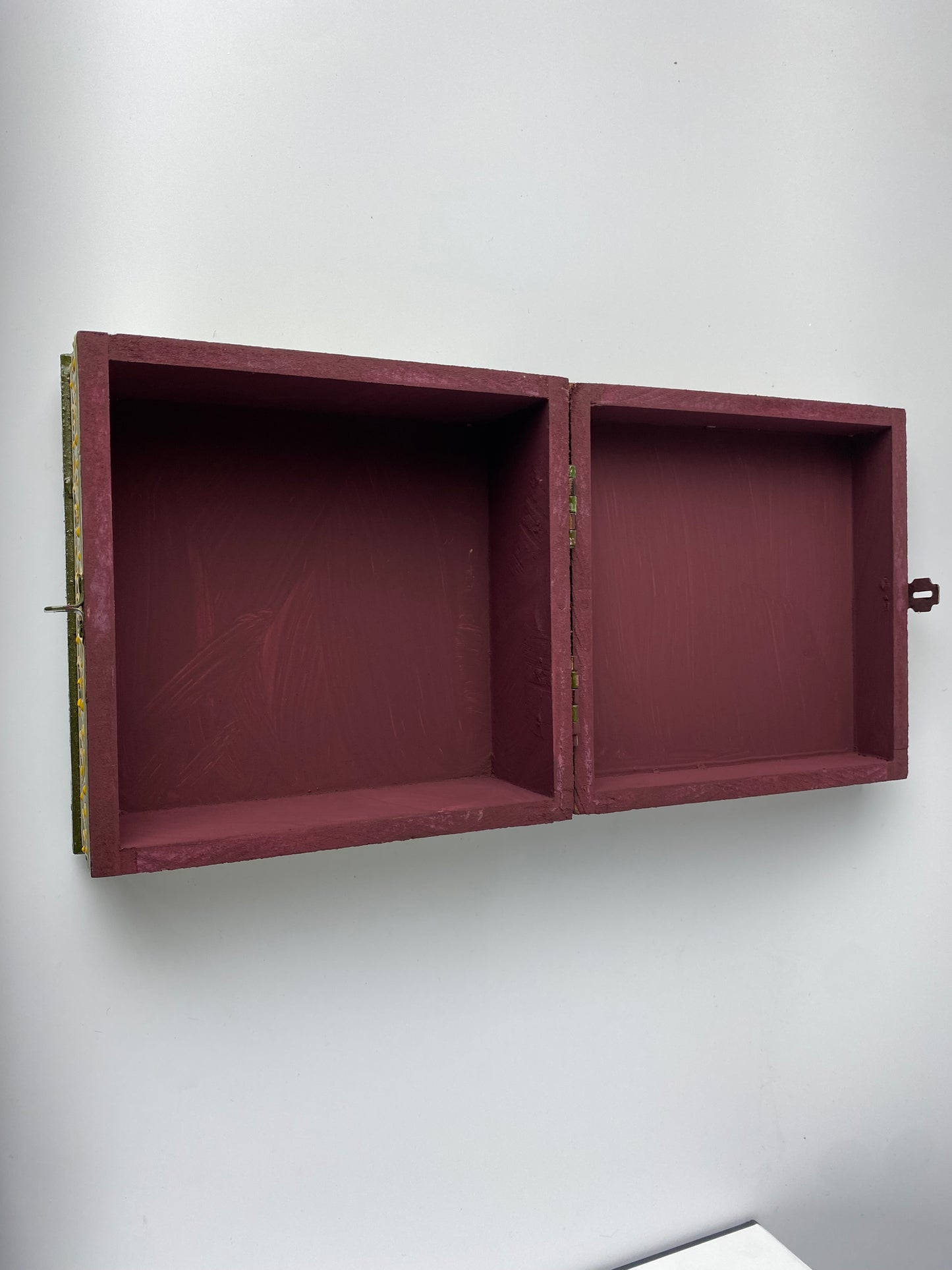 Traditional box handpainted