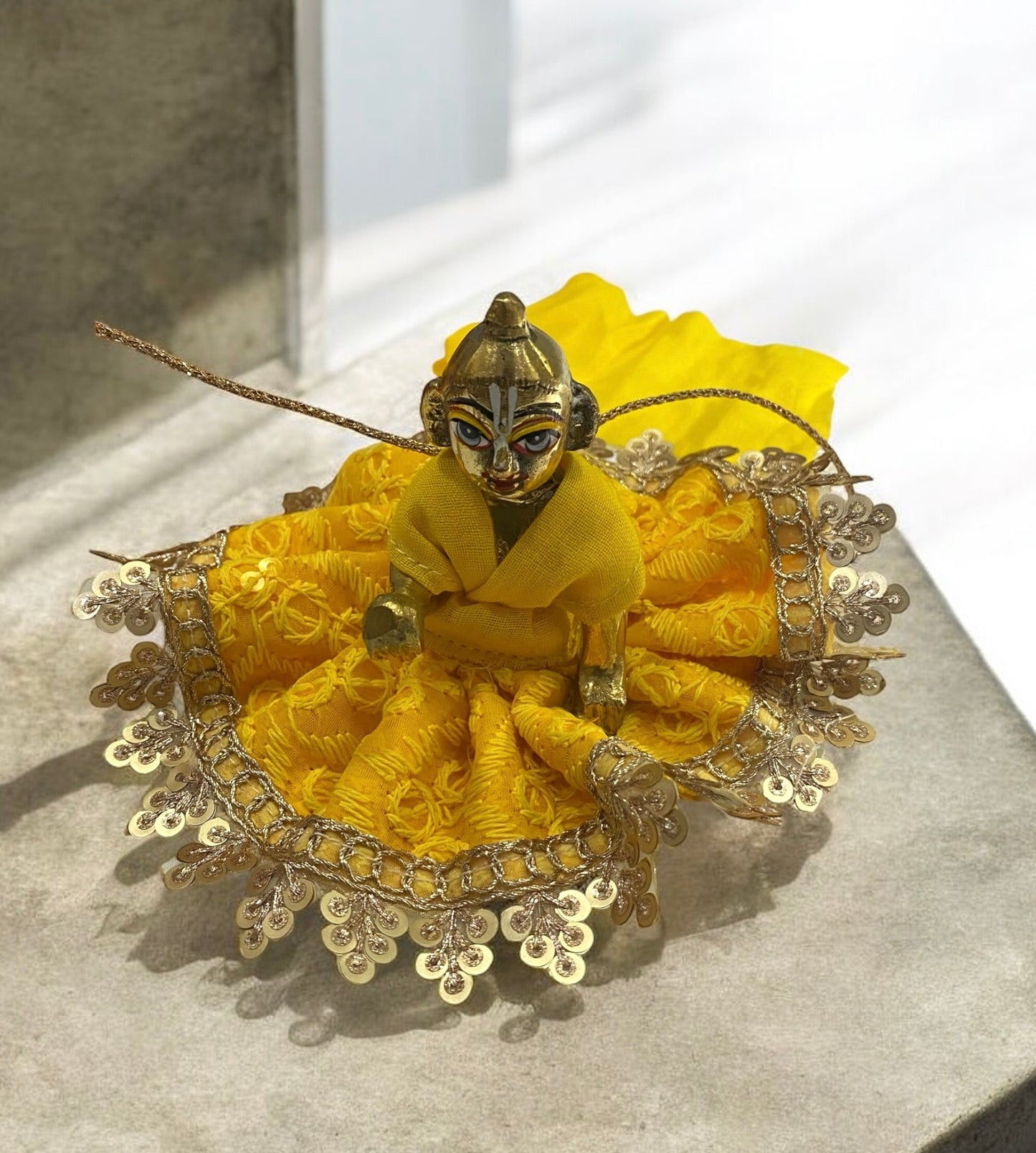 Yellow dress for 1 no