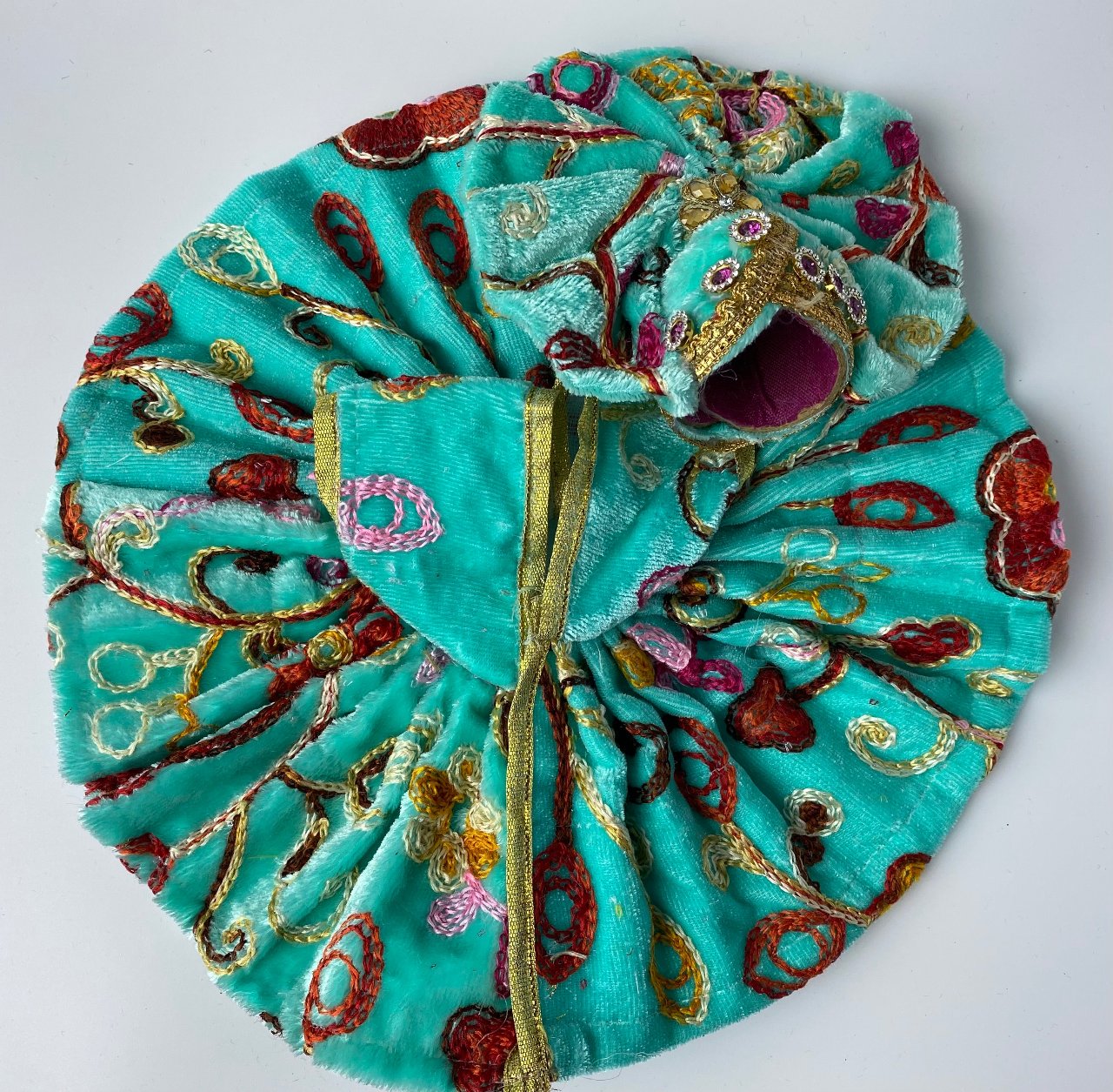 Blue velvet for winter