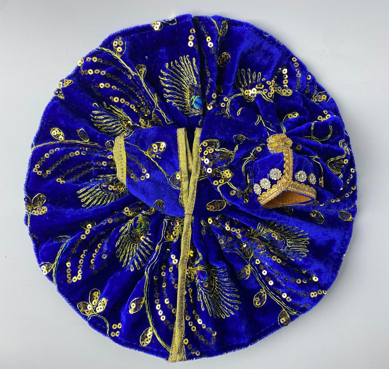 Blue velvet for winter