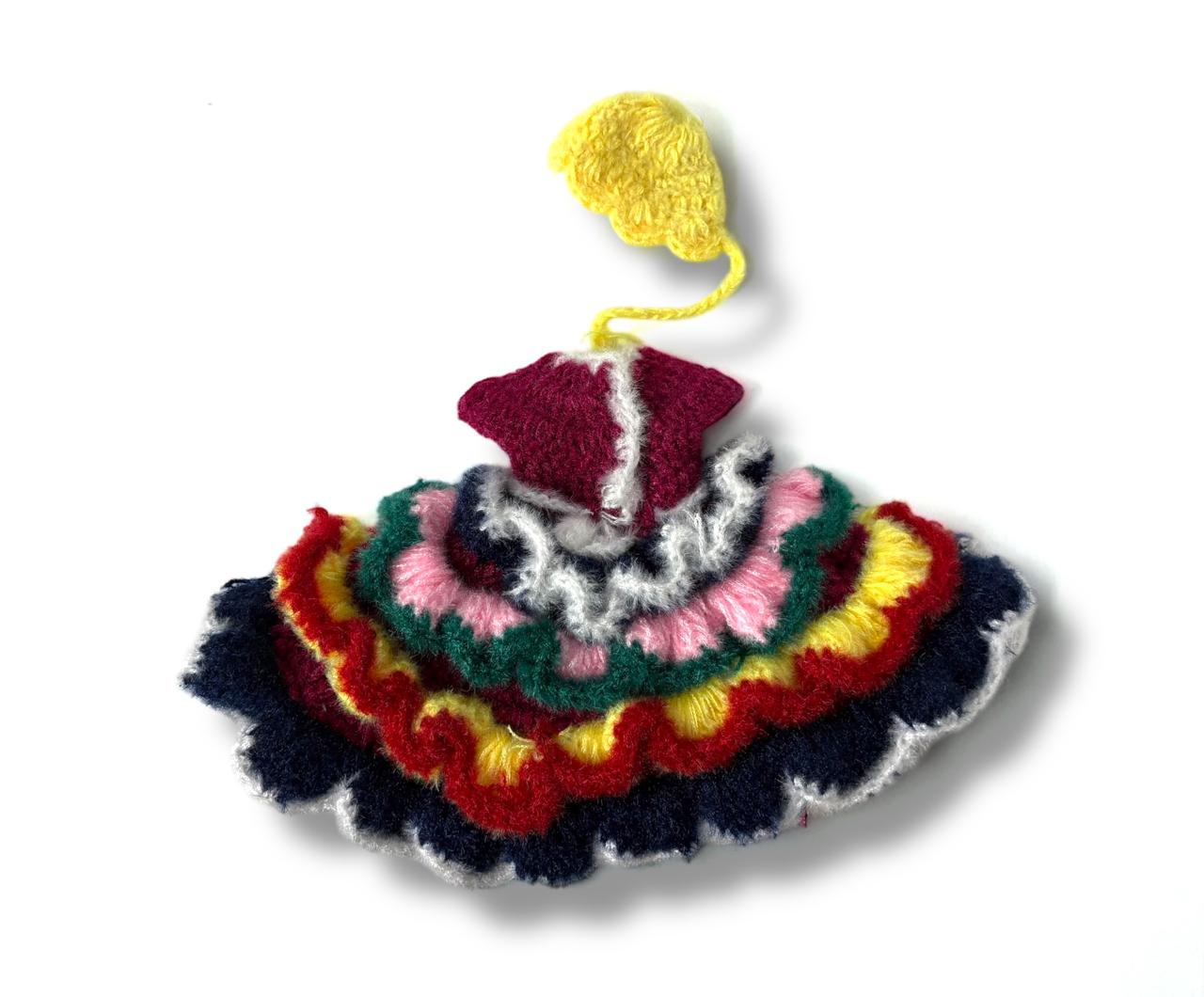 Woolen dress for 4 no Laddoo gopal