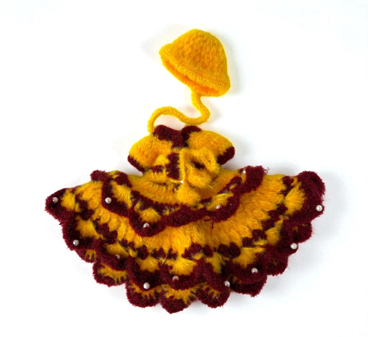 Woolen dress for 5 no Laddoo gopal