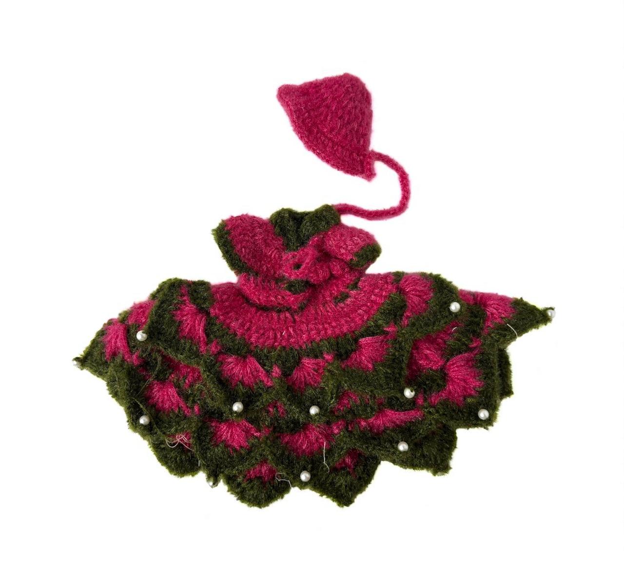 Woolen dress for 5 no Laddoo gopal