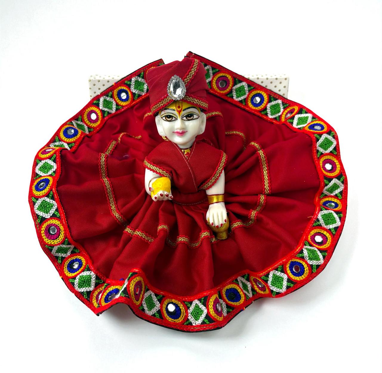 Rajsthani Red for Laddoo Gopal