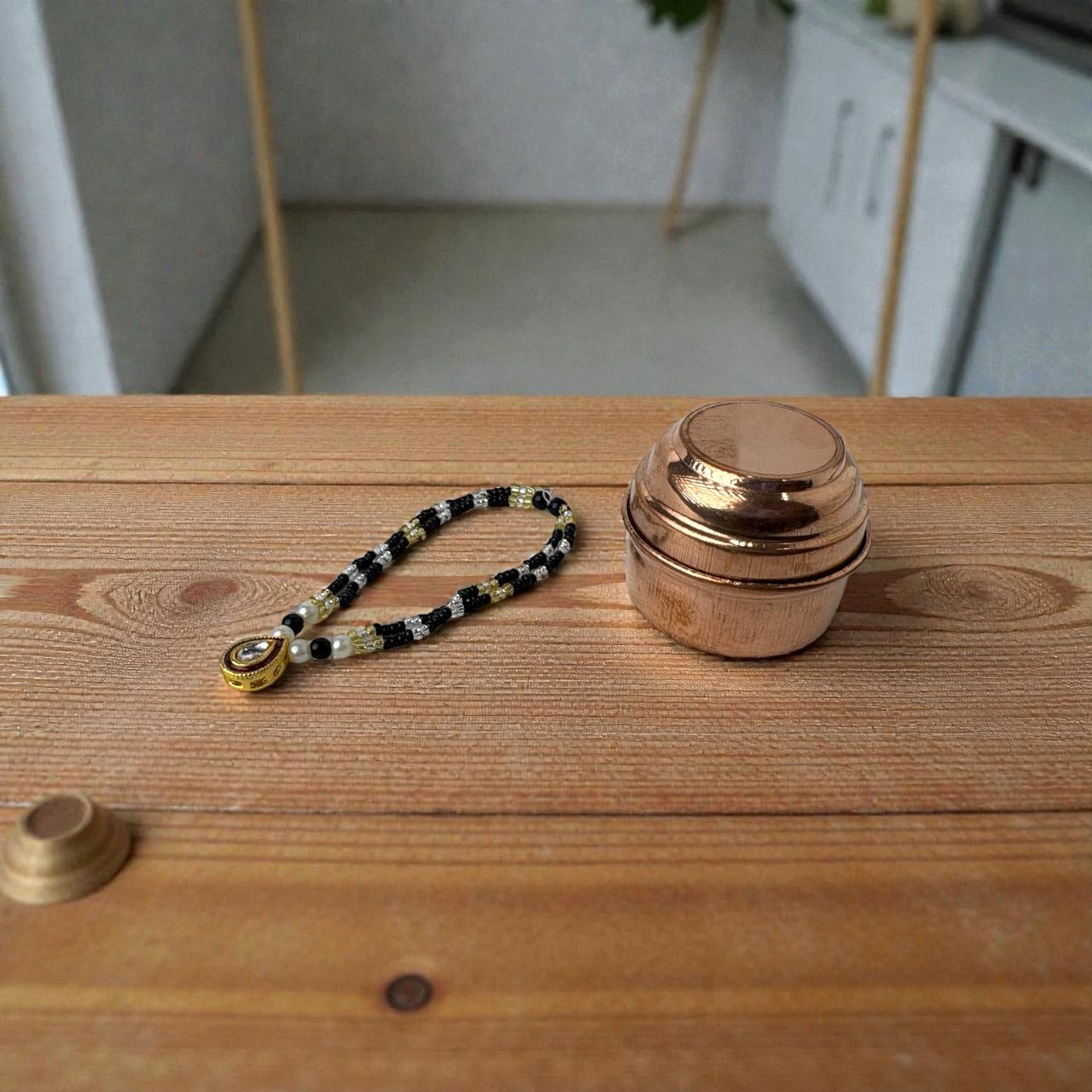 Mangal sutra with brass sindoor dani