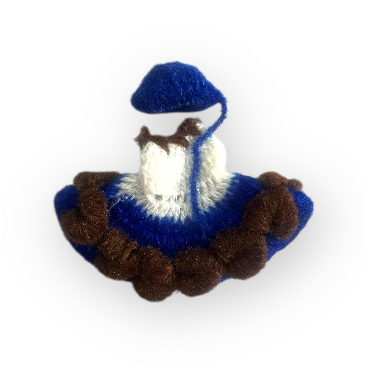 Winter dress for 3 no Laddoo gopal