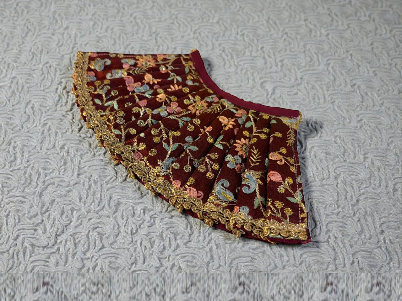 Lehenga Choli for Matarani (Maroon)