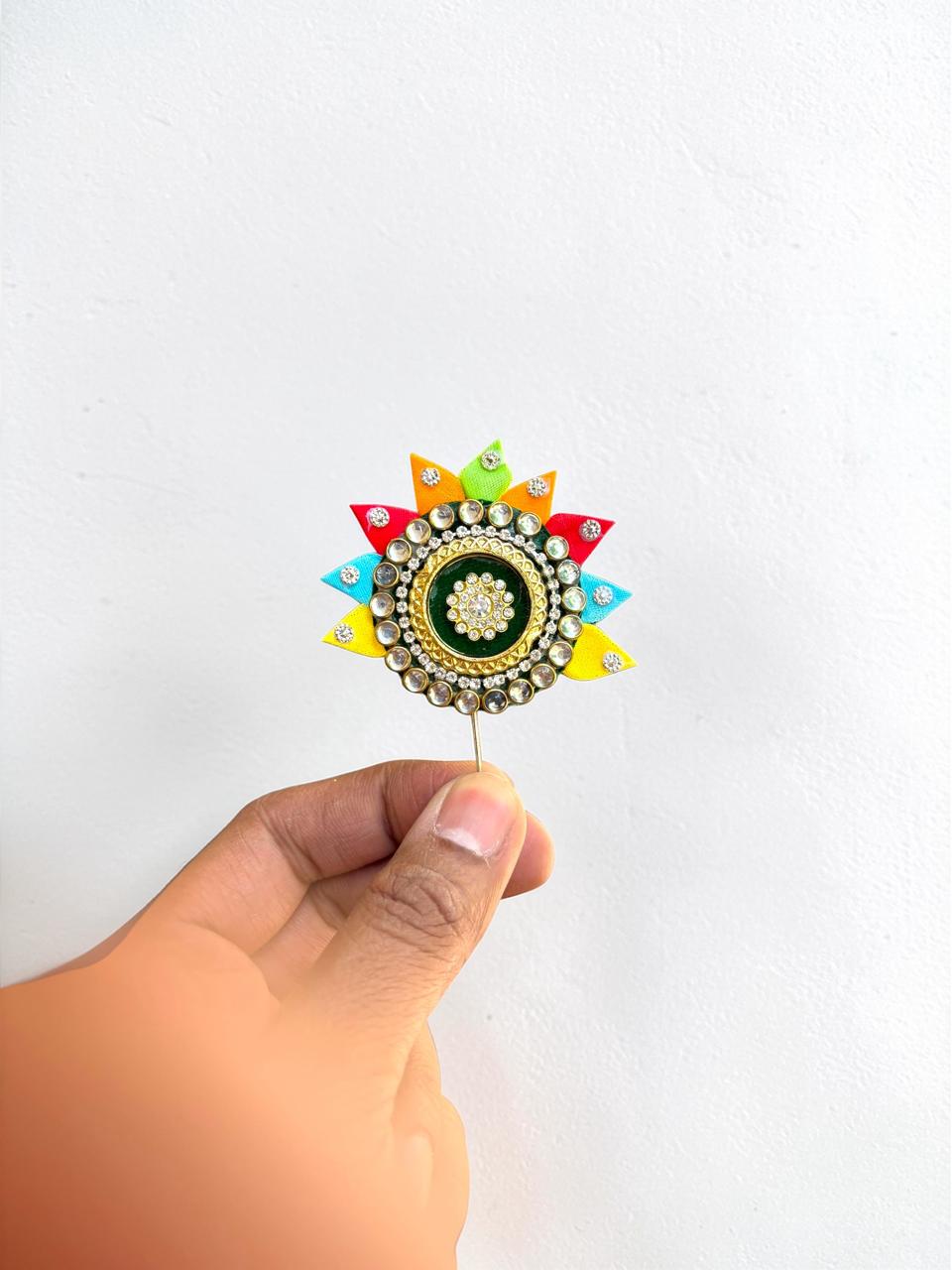 Colorful Kalgi for Laddoo Gopal