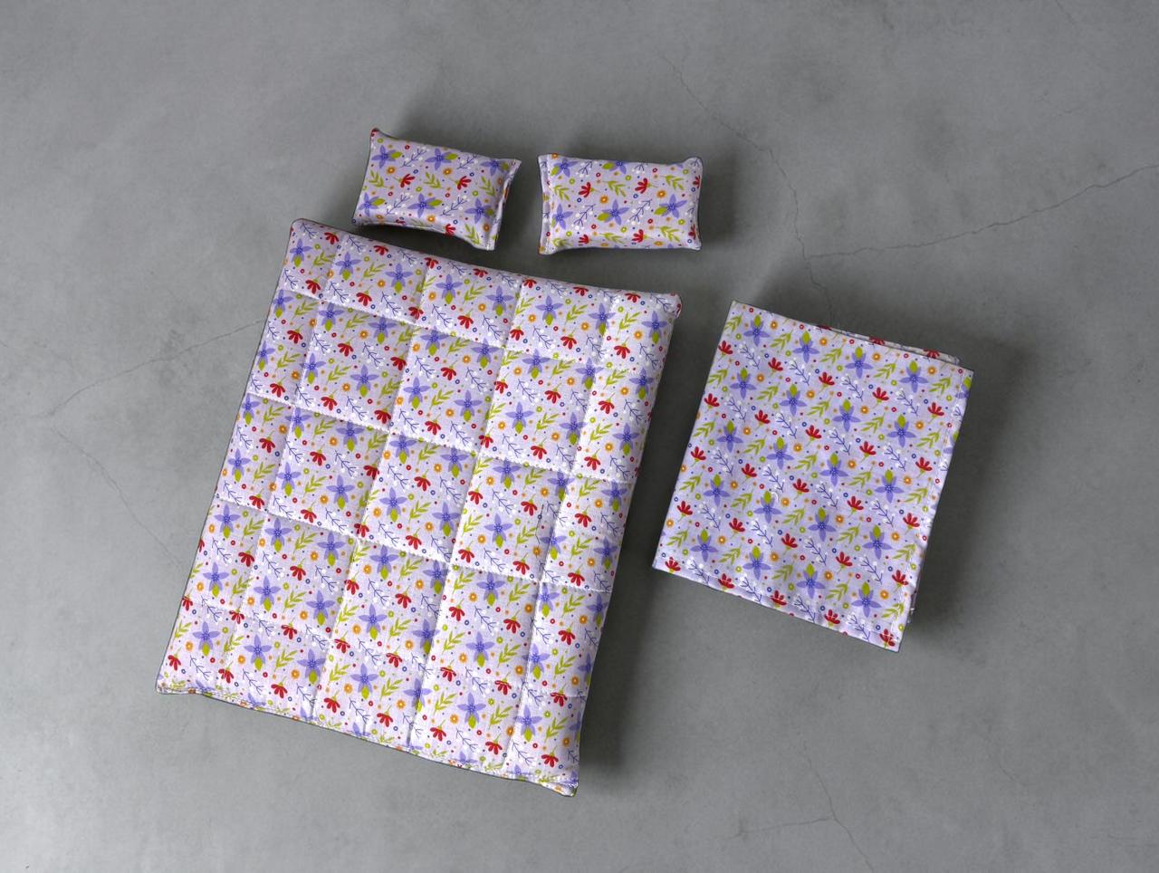 Mattress pillow set (Purple)
