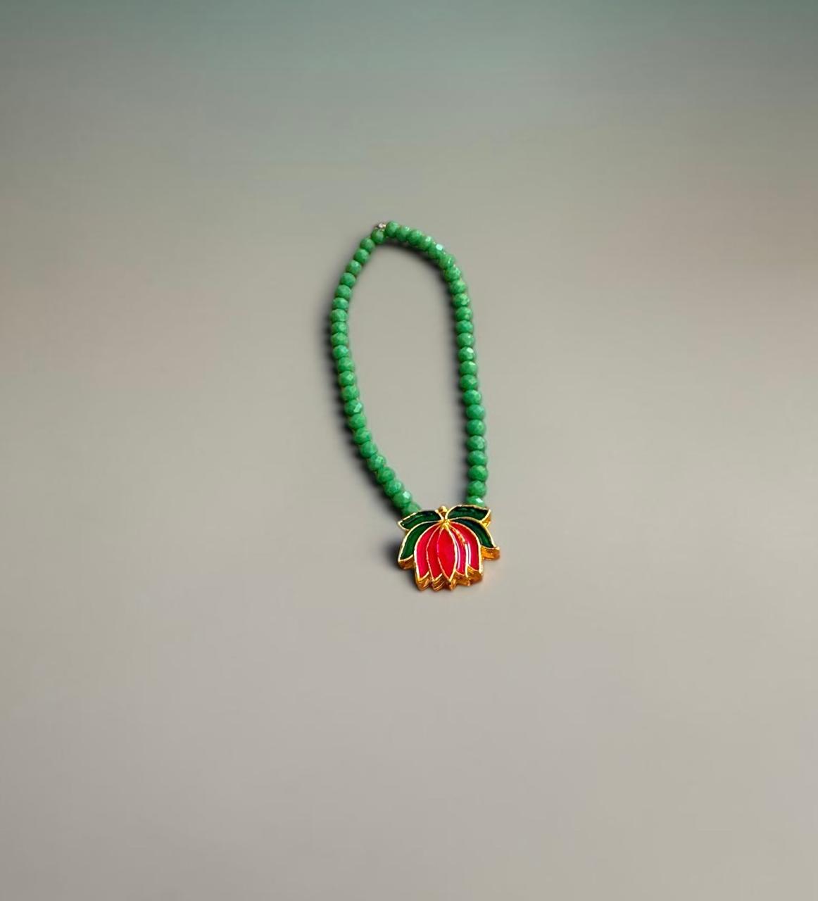 Kamal Moti Mala (Green)
