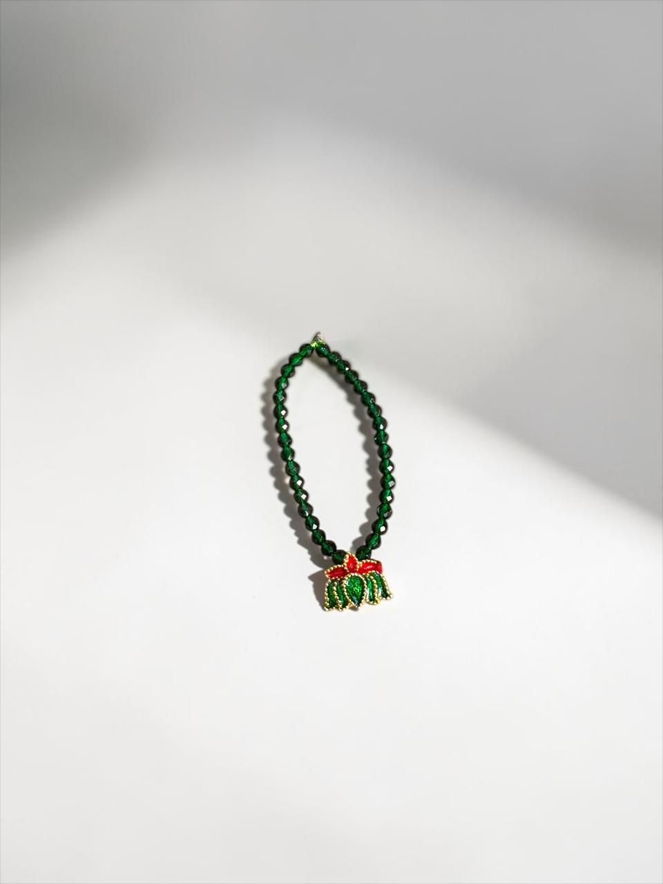Kamla moti mala(Dark green)