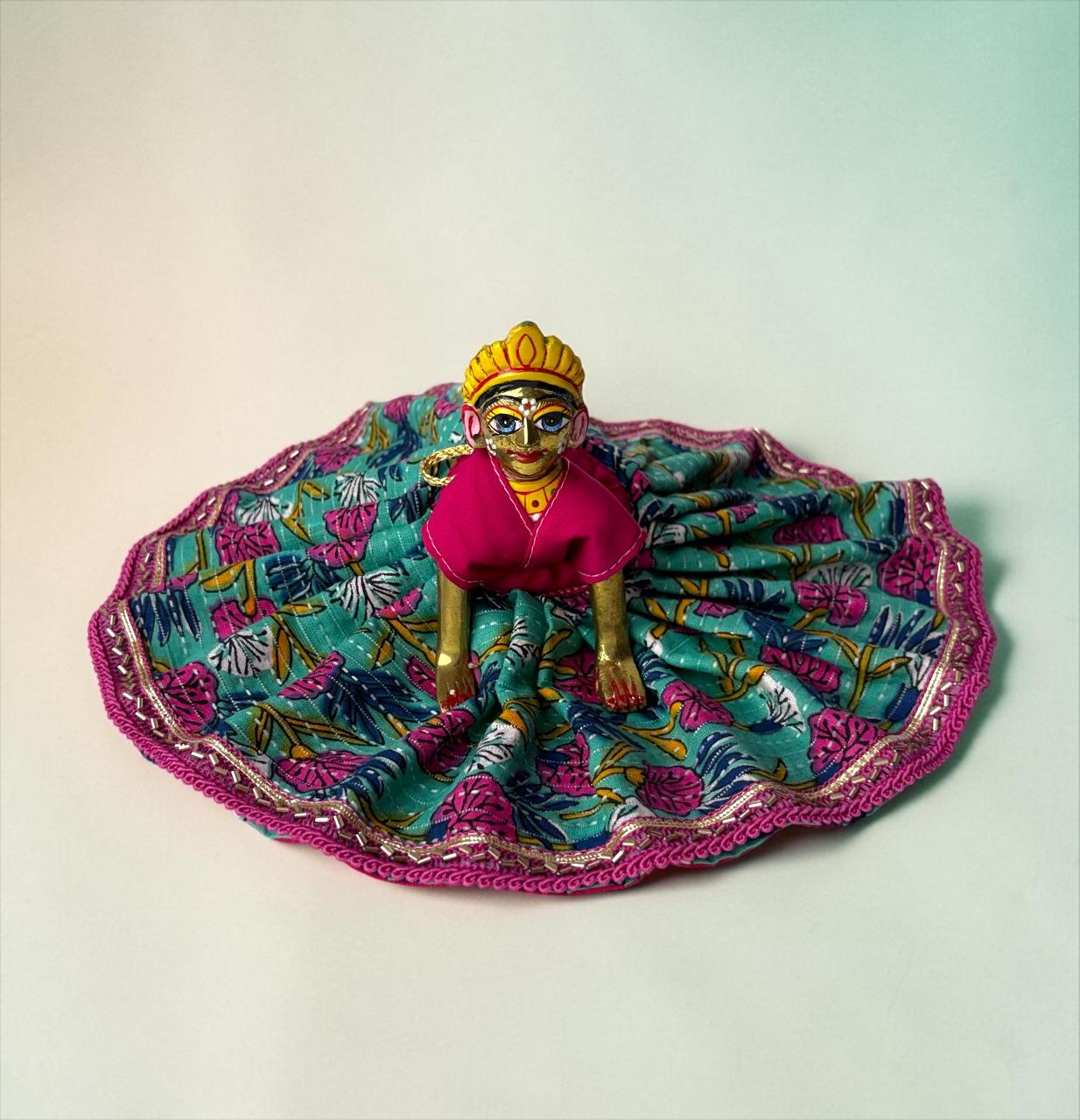 Rani push poshak for Radharani