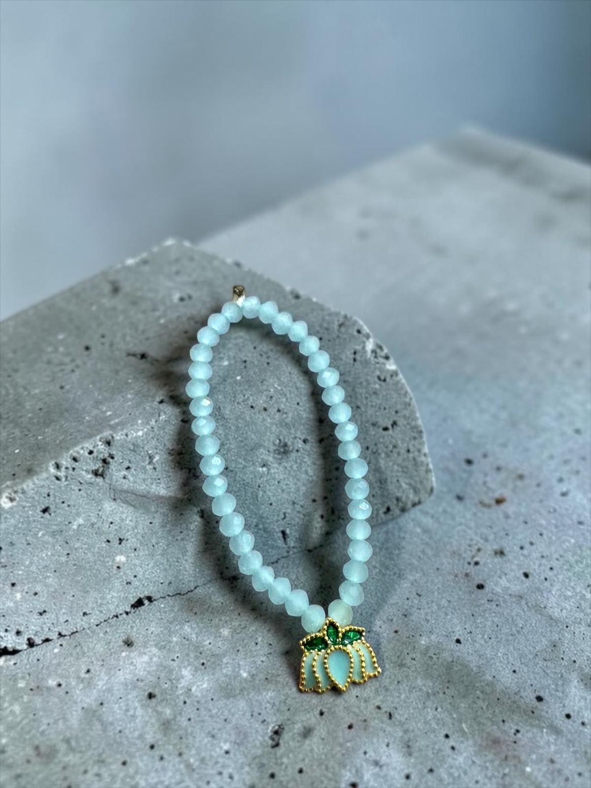 Kamal moti mala (Green)