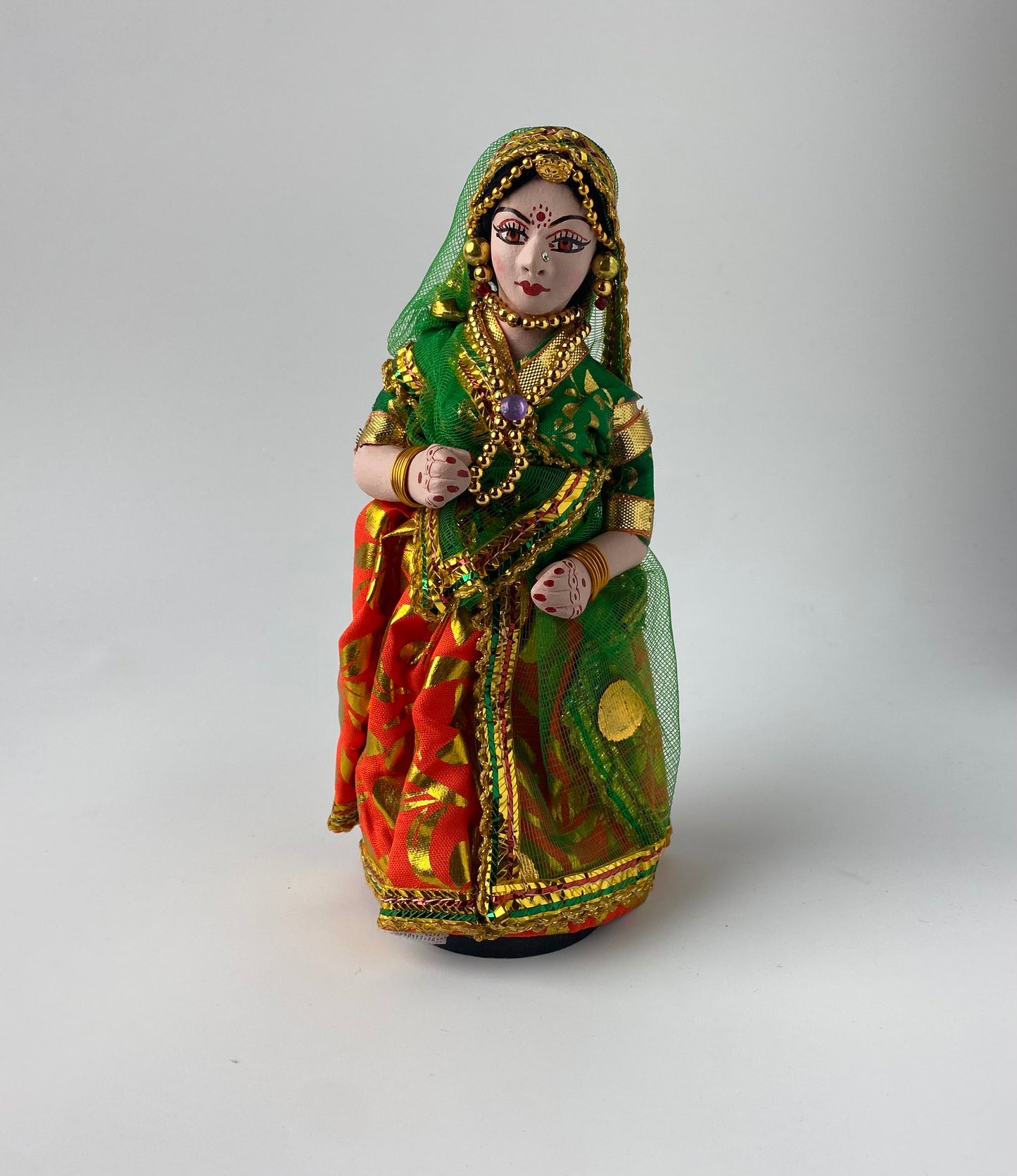 Beautiful wooden doll