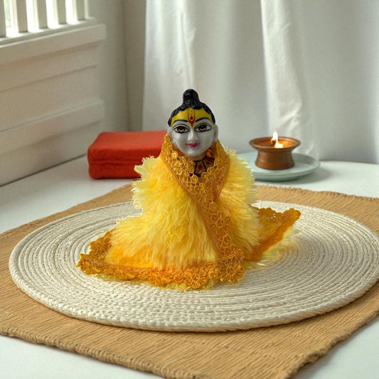 Woolen shawl (Yellow)