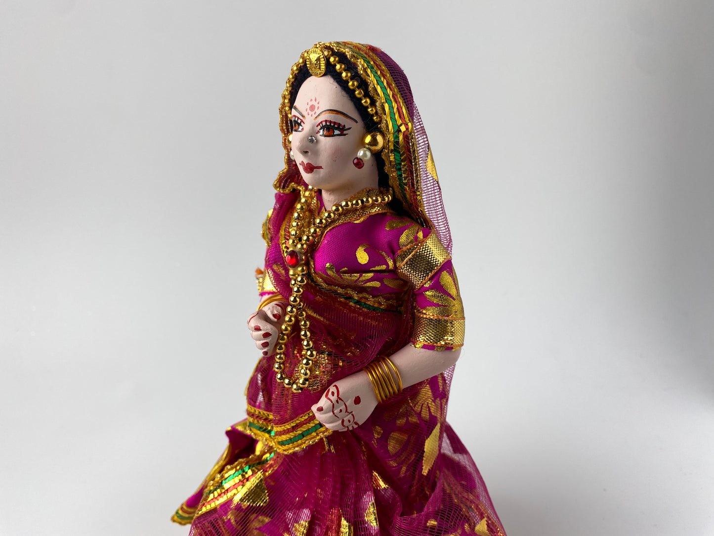 Beautiful wooden doll