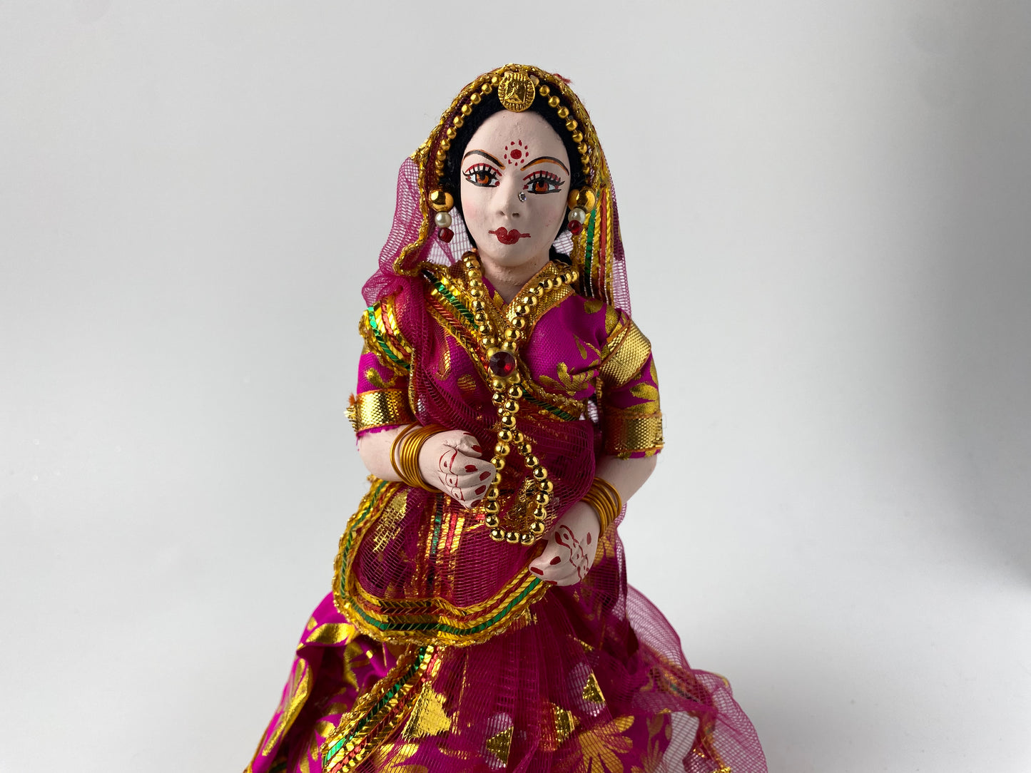 Beautiful wooden doll