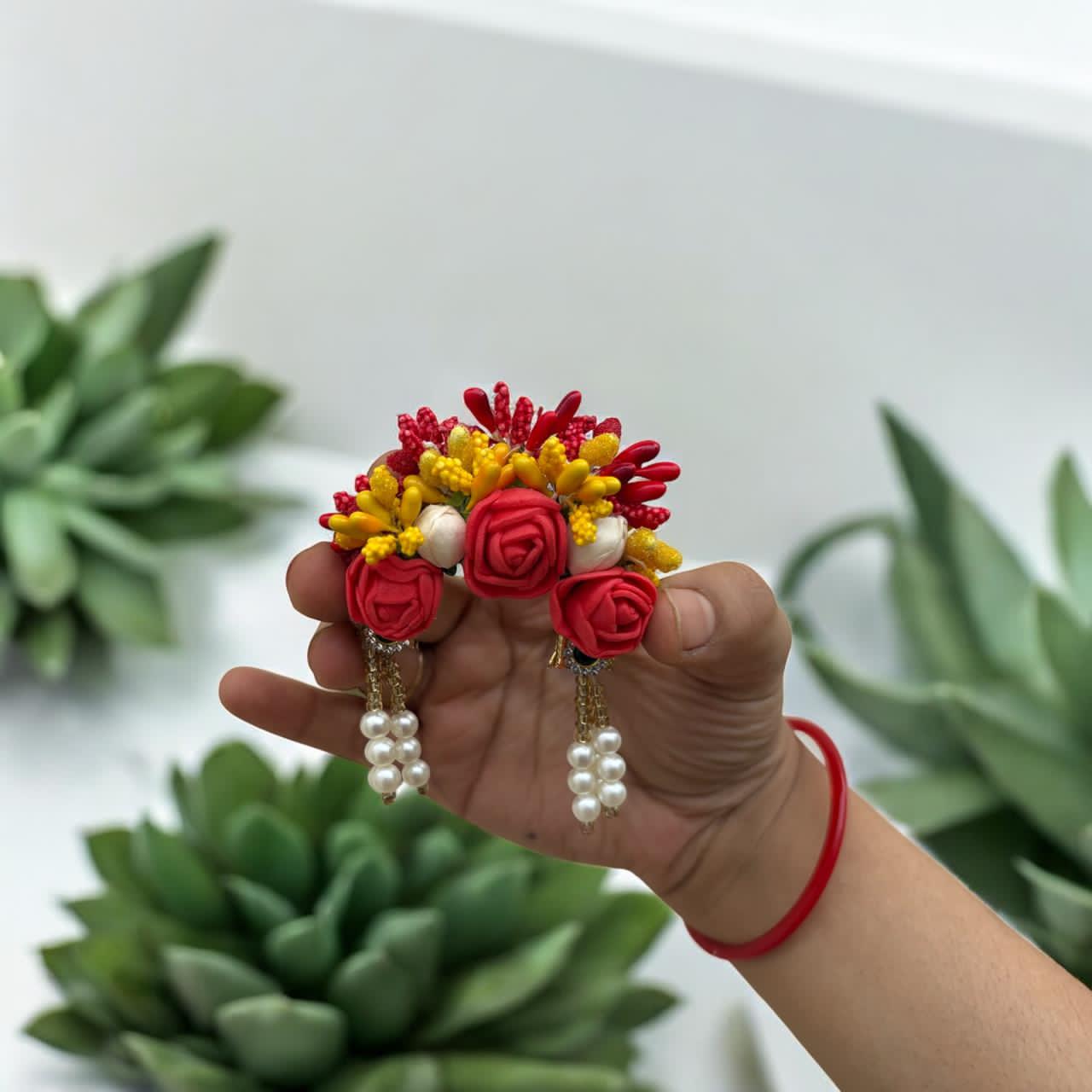 Flower Chandrika for Radharani