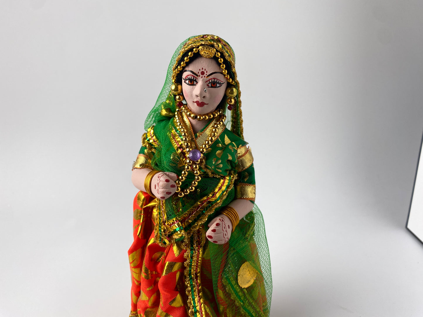 Beautiful wooden doll