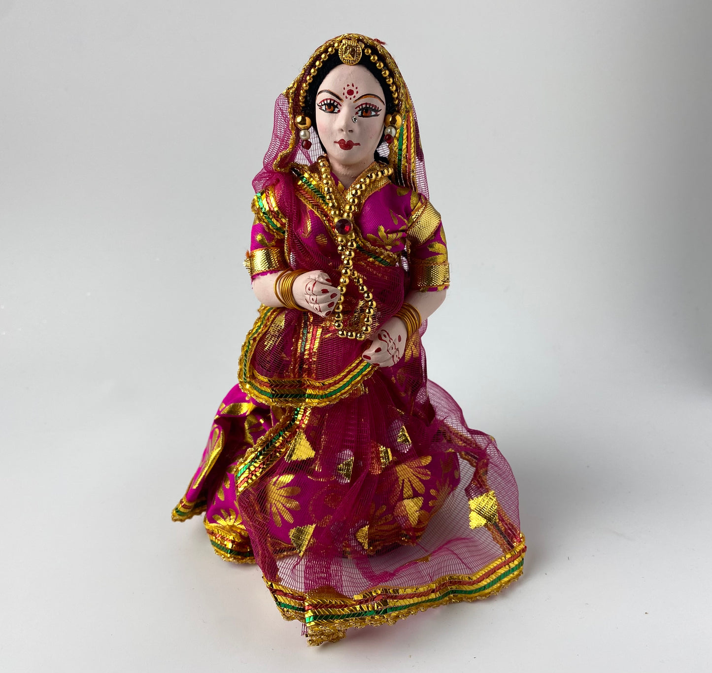 Beautiful wooden doll