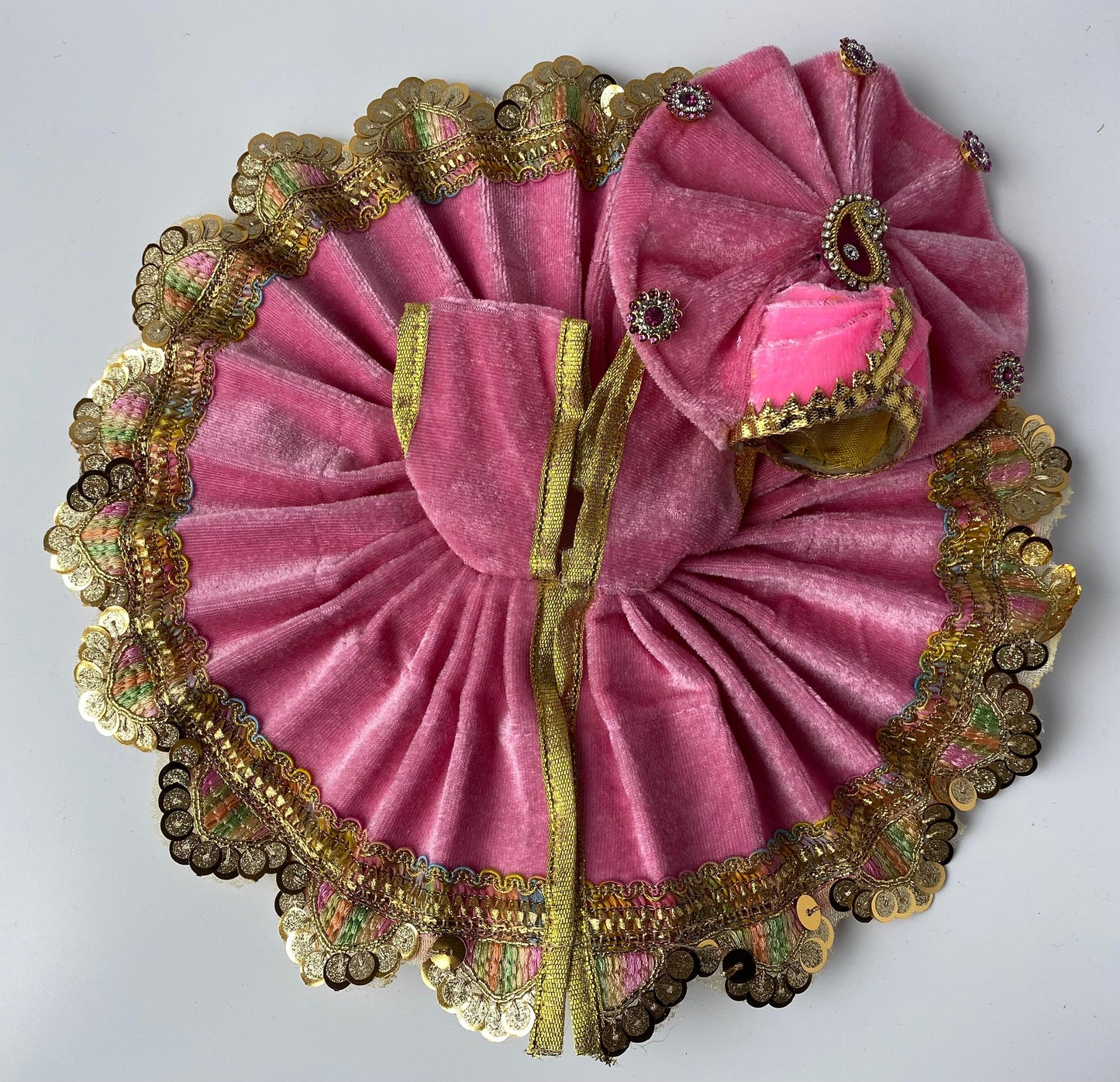 Pink velvet for winter