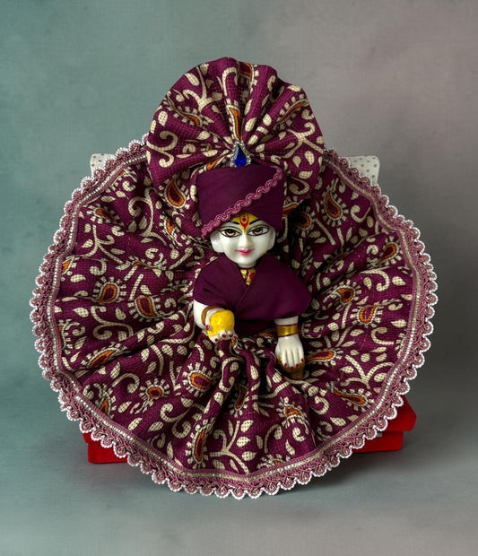 Royal Purple Designer Poshak