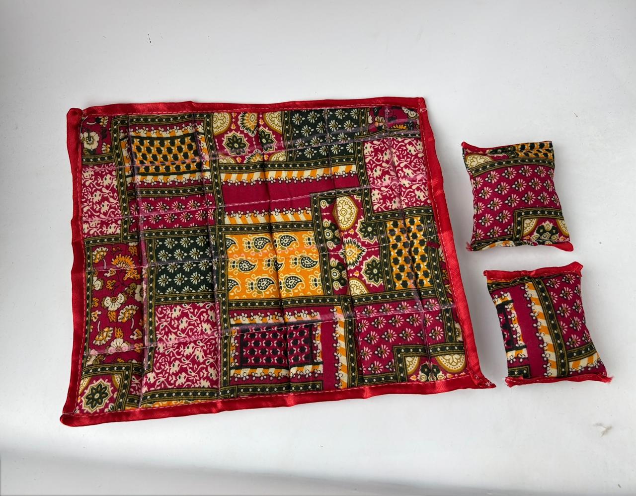 Dohar matress and pillow set (Red)