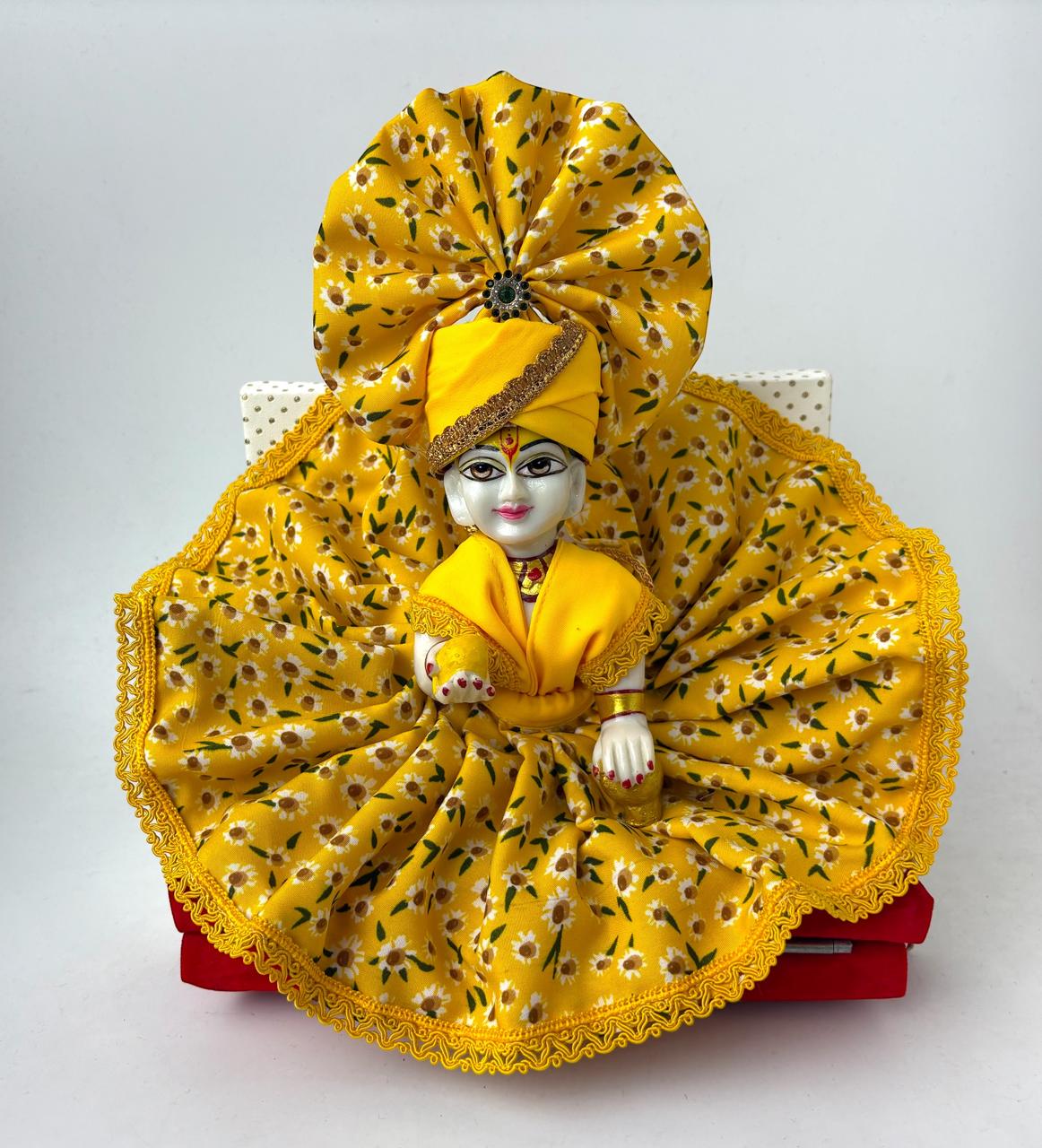 Yellow Cotton for Laddoo Gopal