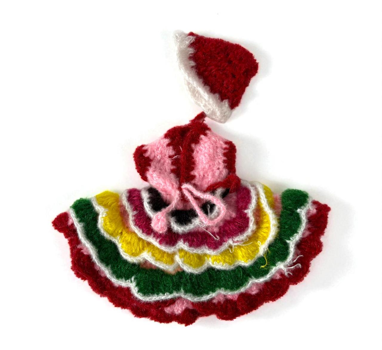 Woolen dress for 5 no Laddoo gopal