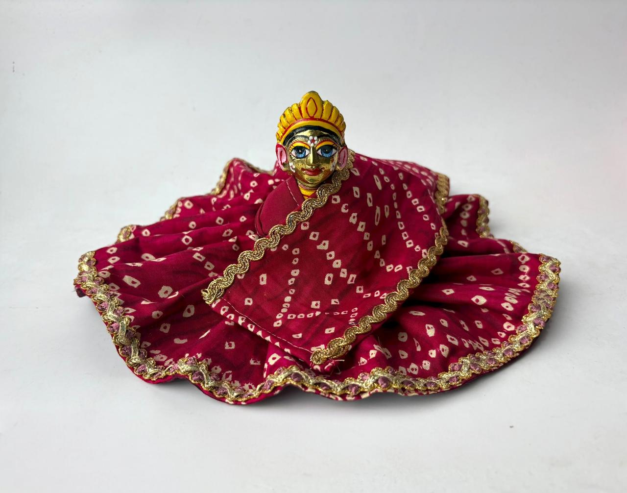 Pink Chunriprint for Radharani