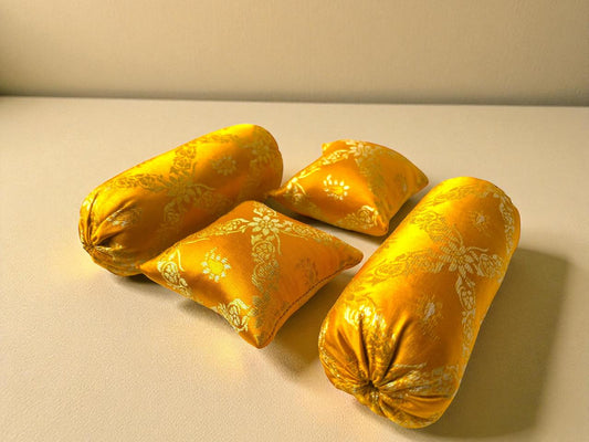 Pillow set for Laddoo Gopal (Yellow)