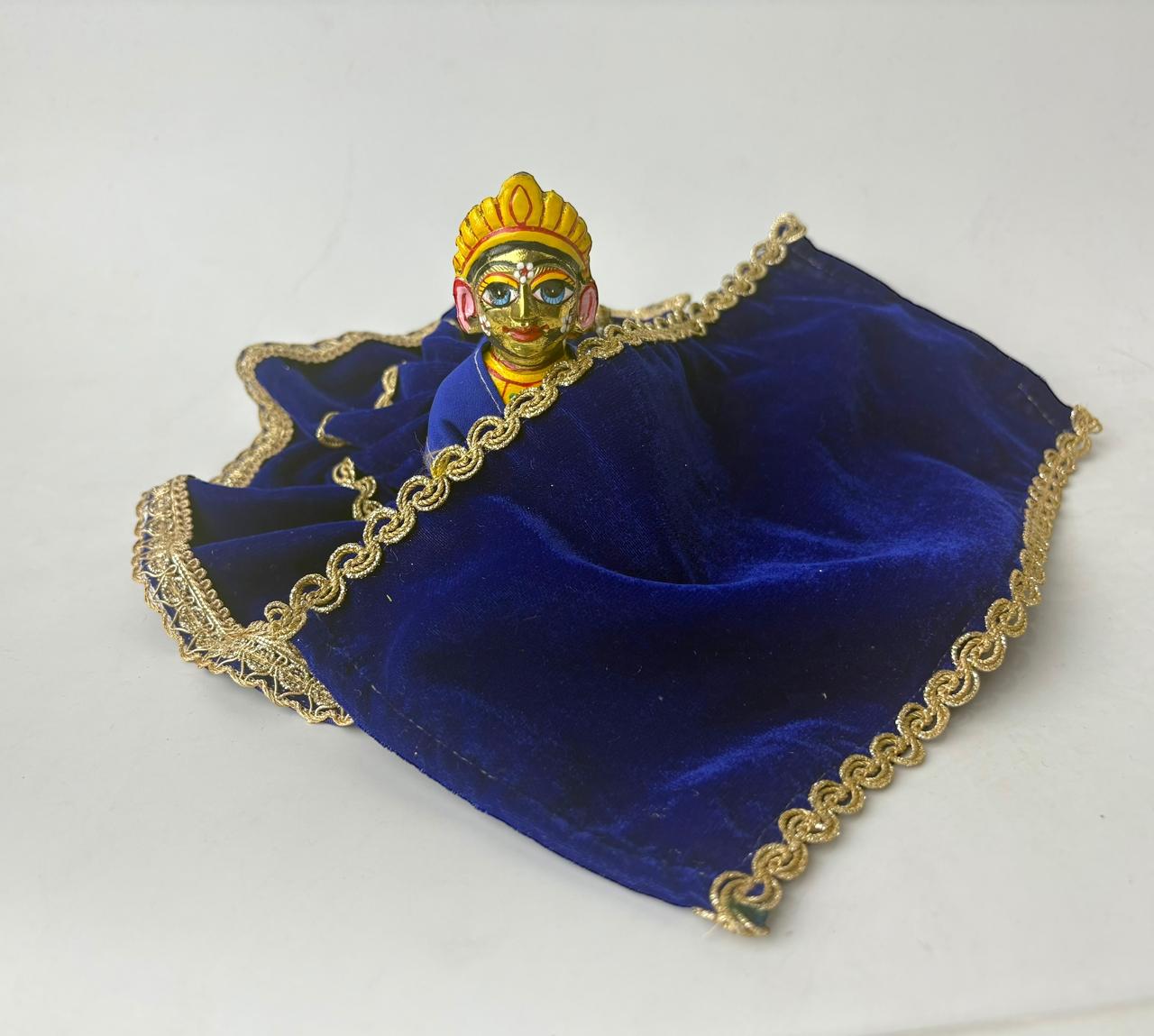 Blue velvet for Radharani
