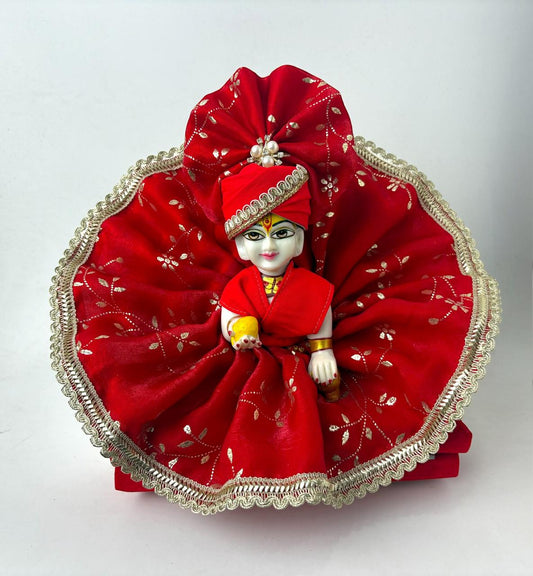 Silky Red for Laddoo gopal