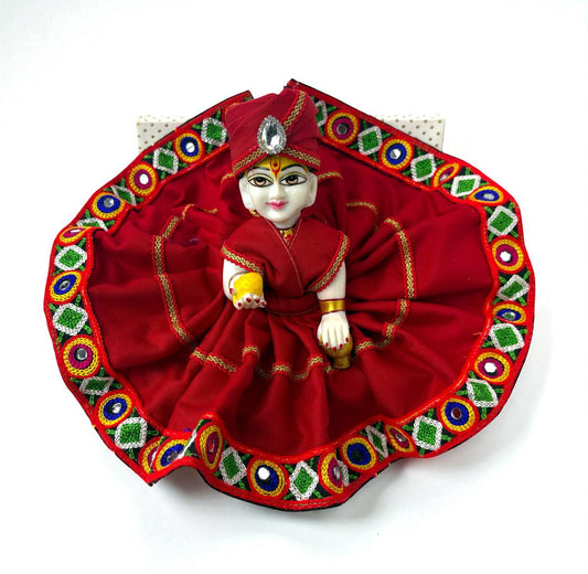 Rajsthani Red for Laddoo Gopal