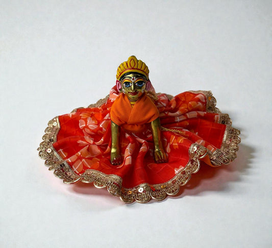 Soft Organza for Radharani