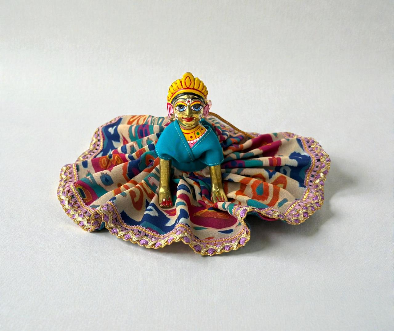 Shyam rang dress for Radharani