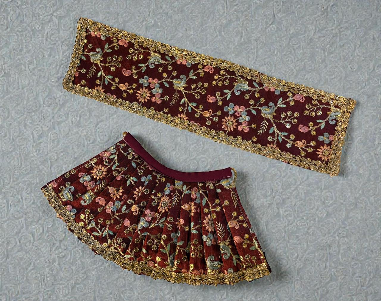 Lehenga Choli for Matarani (Maroon)