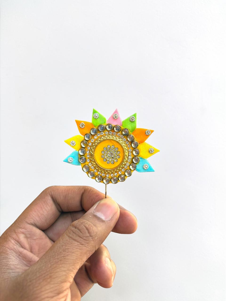 Colorful Kalgi for Laddoo Gopal