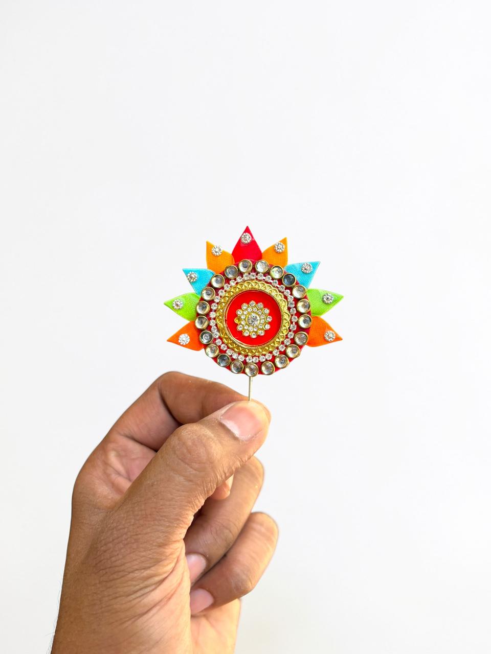 Colorful Kalgi for Laddoo Gopal