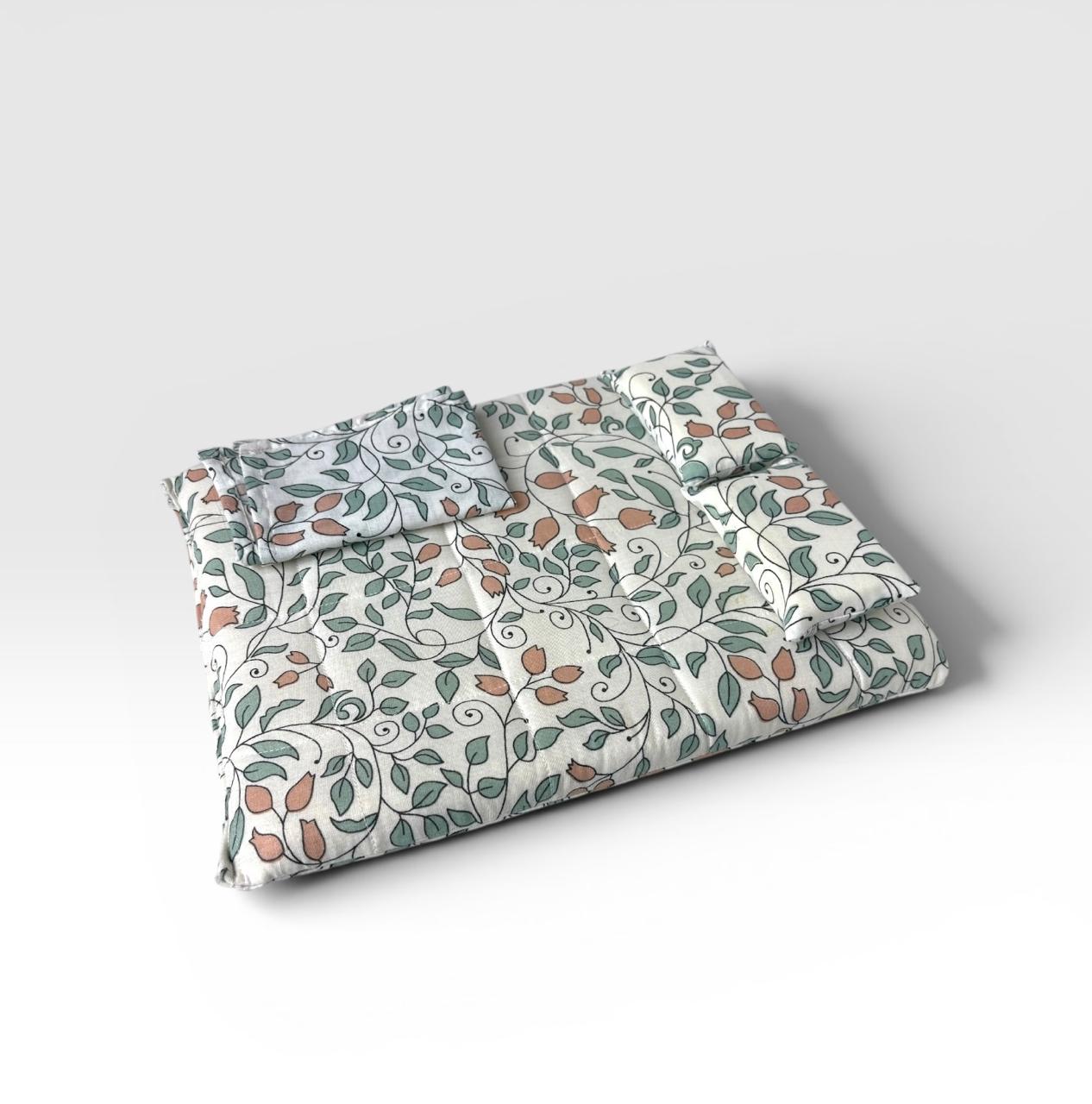 Mattress pillow set