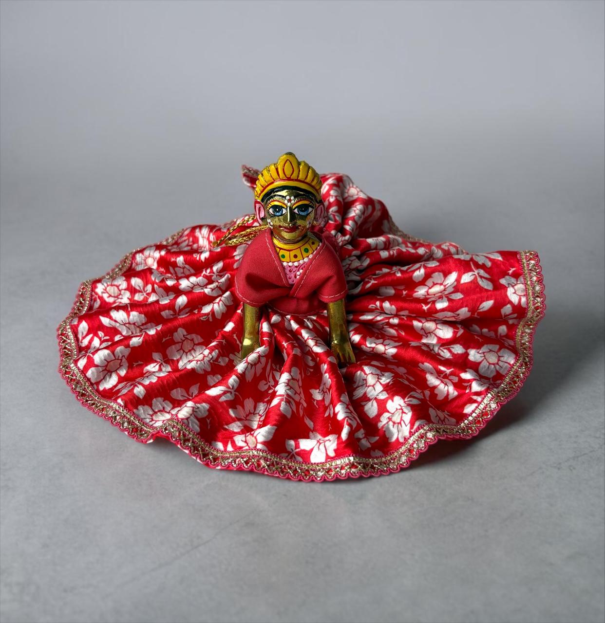 Classical Red for Radharani