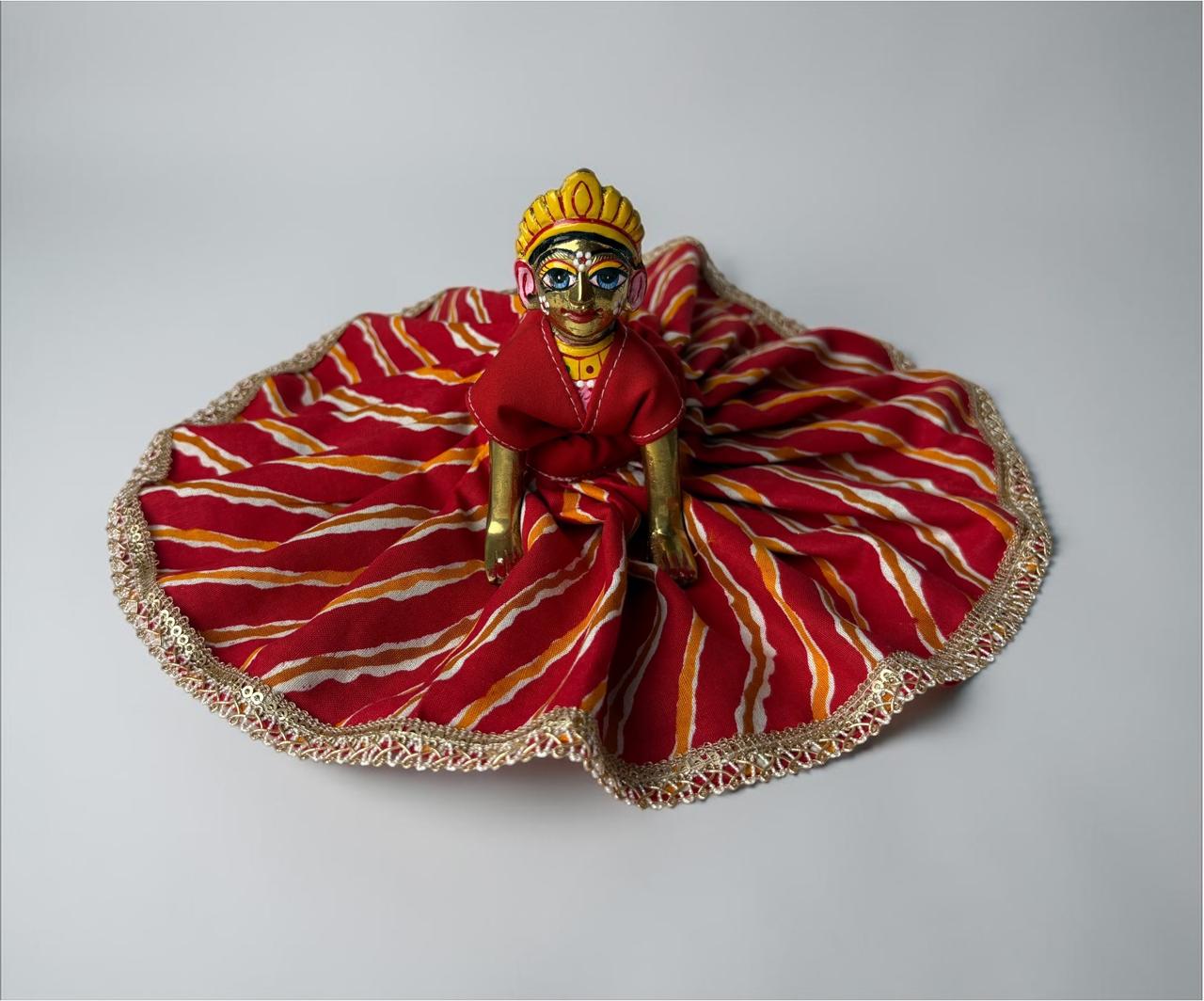Red Leheria for Radharani