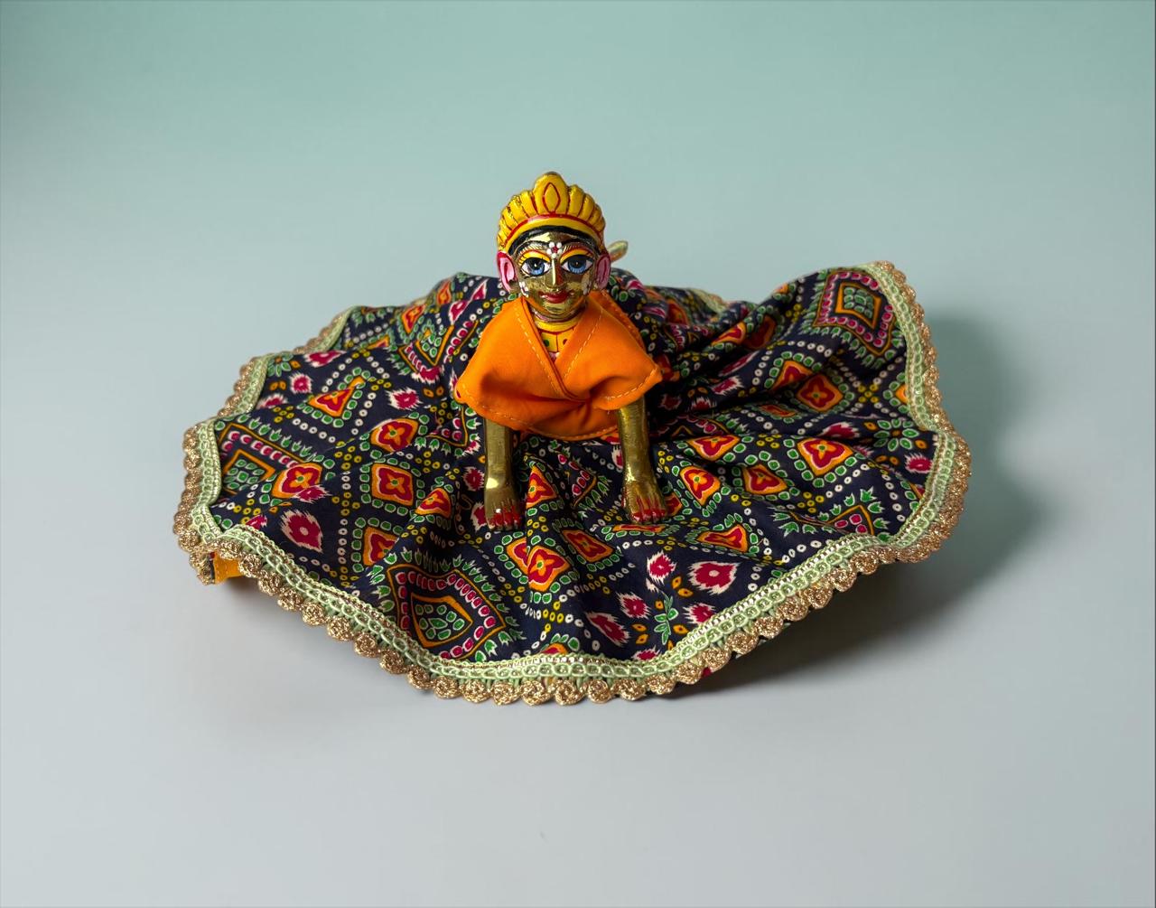 Navrang shyam poshak for Radharani