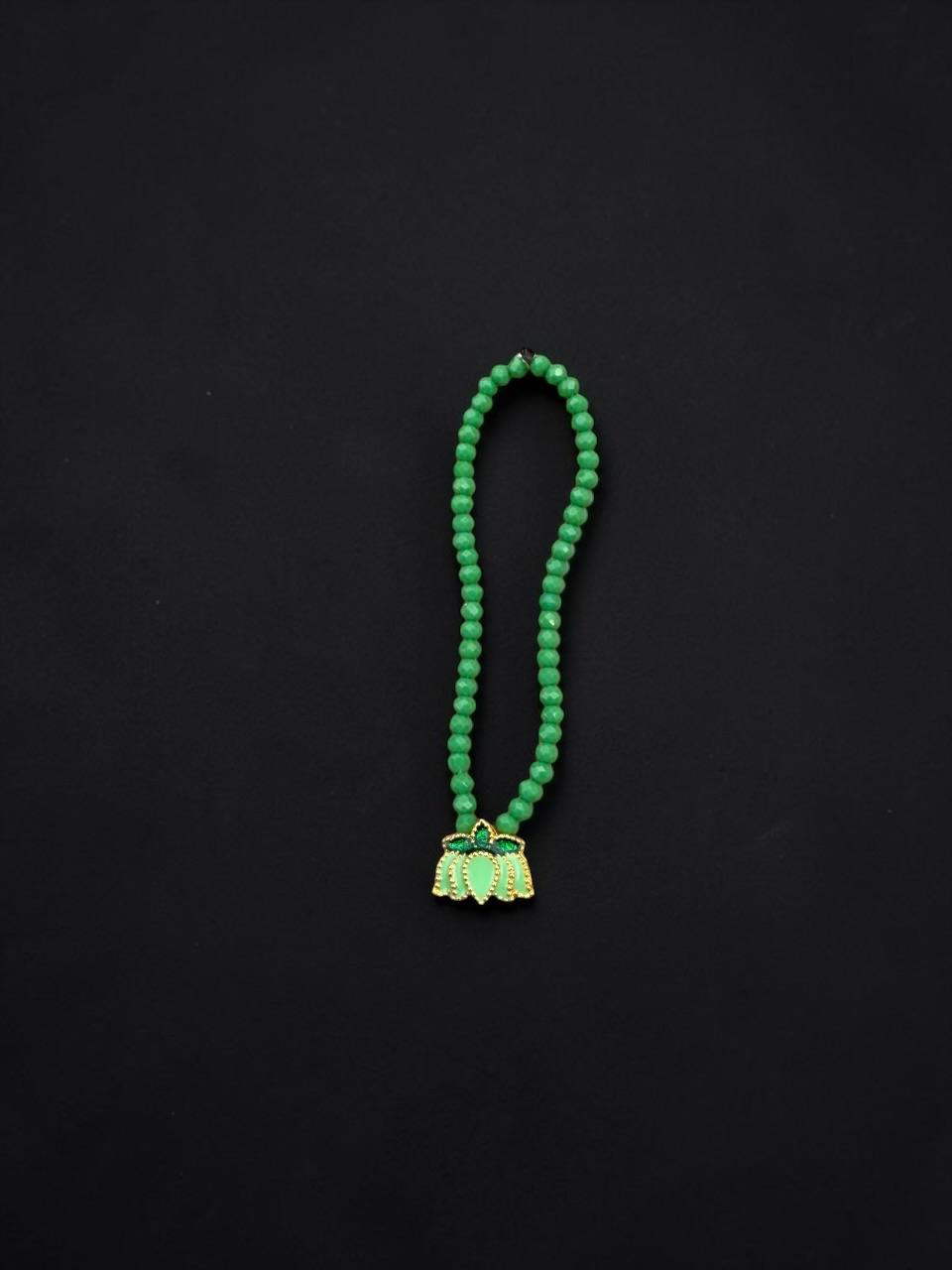 Kamal mala for Laddoo Gopal(Green)