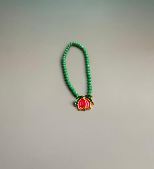 Kamal Moti Mala (Green)