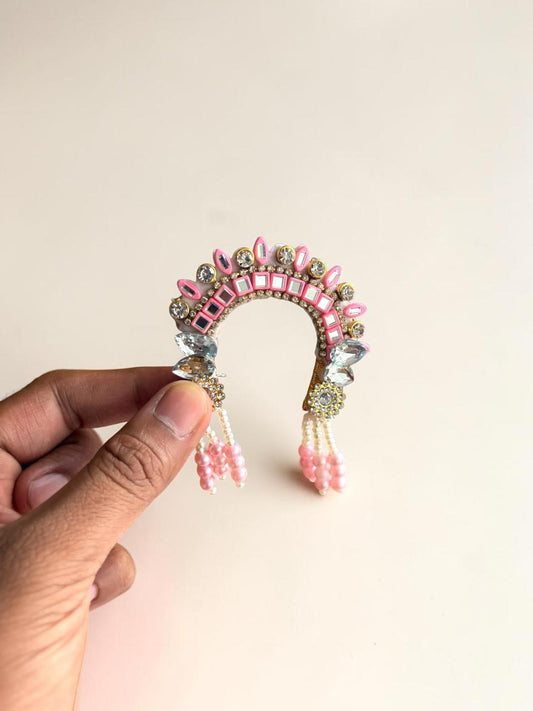 Pink Mirror chandrika