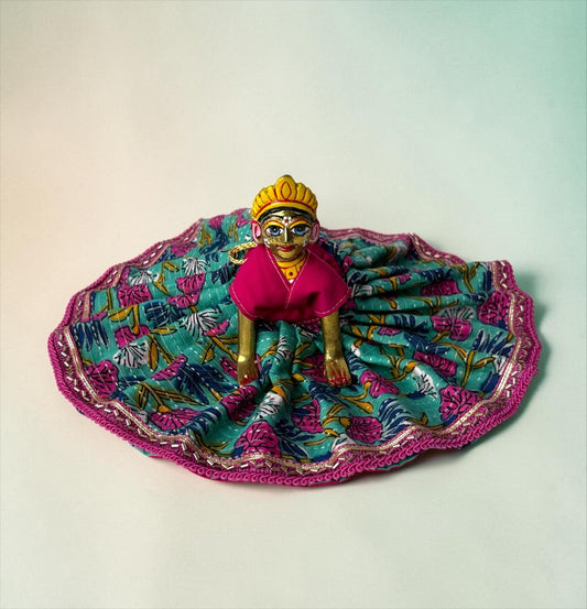 Rani push poshak for Radharani