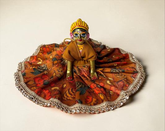 Shahi kasturi poshak for Radharani