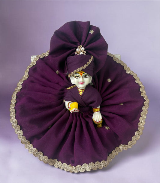 Shahi Maroon poshak