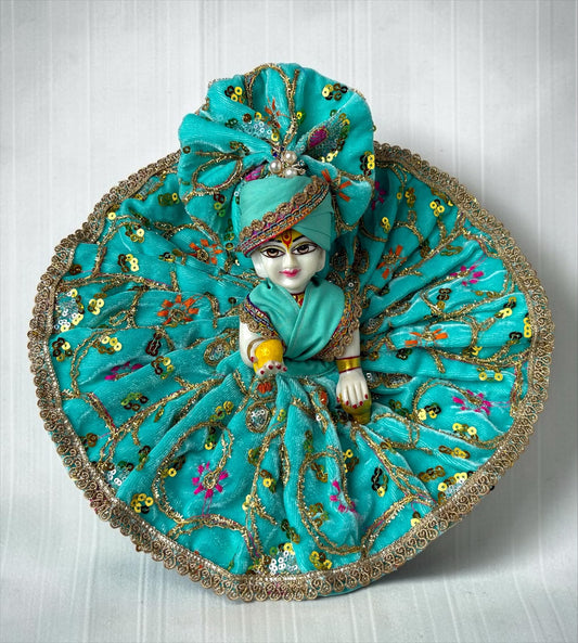 Green Velvet for Laddoo Gopal